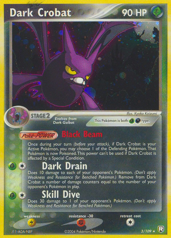 Dark Crobat (3/109) [EX: Team Rocket Returns] | Exor Games Truro