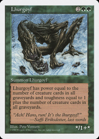 Lhurgoyf [Fifth Edition] | Exor Games Truro