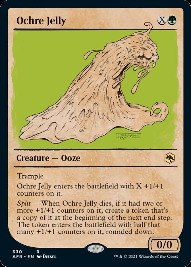 Ochre Jelly (Showcase) [Dungeons & Dragons: Adventures in the Forgotten Realms] | Exor Games Truro