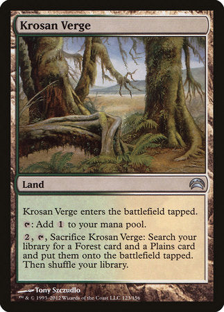 Krosan Verge [Planechase 2012] | Exor Games Truro