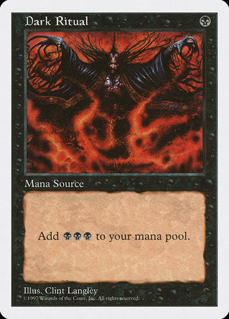 Dark Ritual [Fifth Edition] | Exor Games Truro