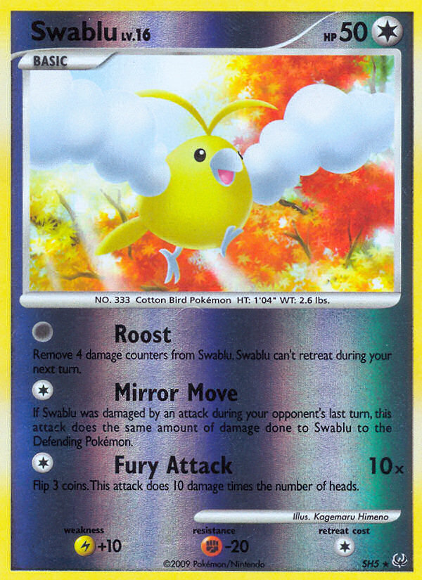 Swablu (SH5) [Platinum: Base Set] | Exor Games Truro