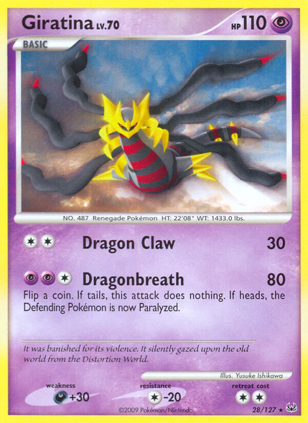 Giratina (28/127) (Theme Deck Exclusive) [Platinum: Base Set] | Exor Games Truro