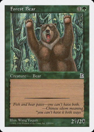 Forest Bear [Portal Three Kingdoms] | Exor Games Truro