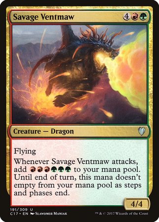 Savage Ventmaw [Commander 2017] | Exor Games Truro