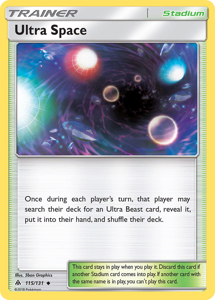 Ultra Space (115/131) [Sun & Moon: Forbidden Light] | Exor Games Truro