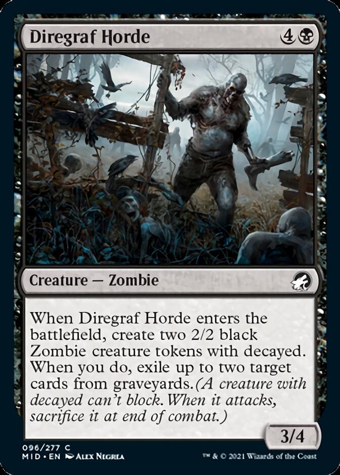 Diregraf Horde [Innistrad: Midnight Hunt] | Exor Games Truro