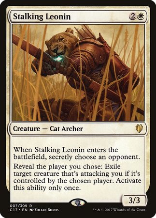 Stalking Leonin [Commander 2017] | Exor Games Truro