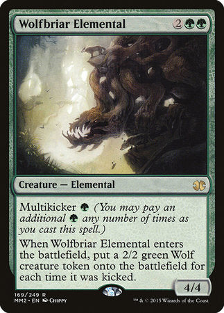 Wolfbriar Elemental [Modern Masters 2015] | Exor Games Truro