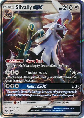 Silvally GX (90/111) (Jumbo Card) [Sun & Moon: Crimson Invasion] | Exor Games Truro