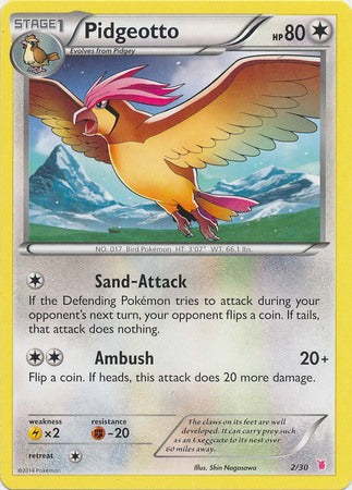 Pidgeotto (2/30) [XY: Trainer Kit 1 - Wigglytuff] | Exor Games Truro