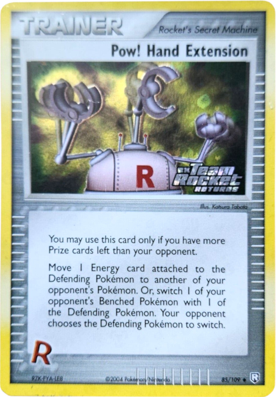 Pow! Hand Extension (85/109) (Stamped) [EX: Team Rocket Returns] | Exor Games Truro