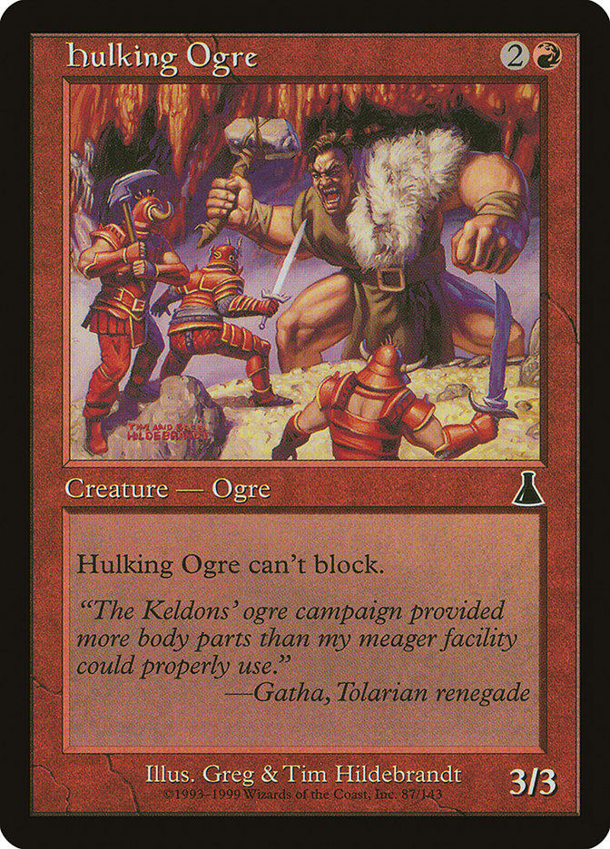 Hulking Ogre [Urza's Destiny] | Exor Games Truro