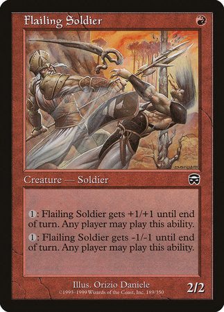 Flailing Soldier [Mercadian Masques] | Exor Games Truro