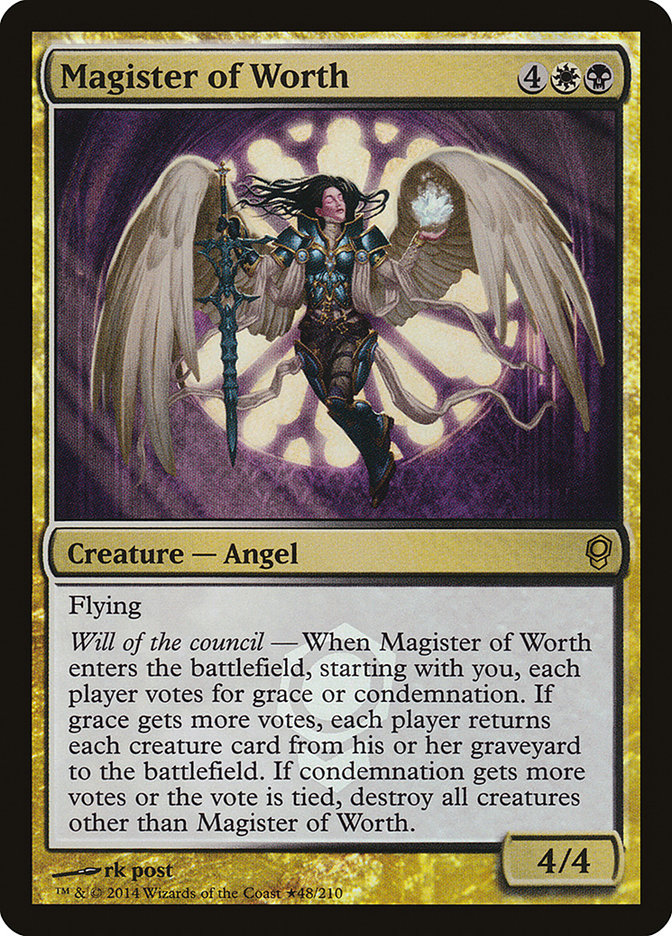 Magister of Worth (Launch) [Conspiracy Promos] | Exor Games Truro