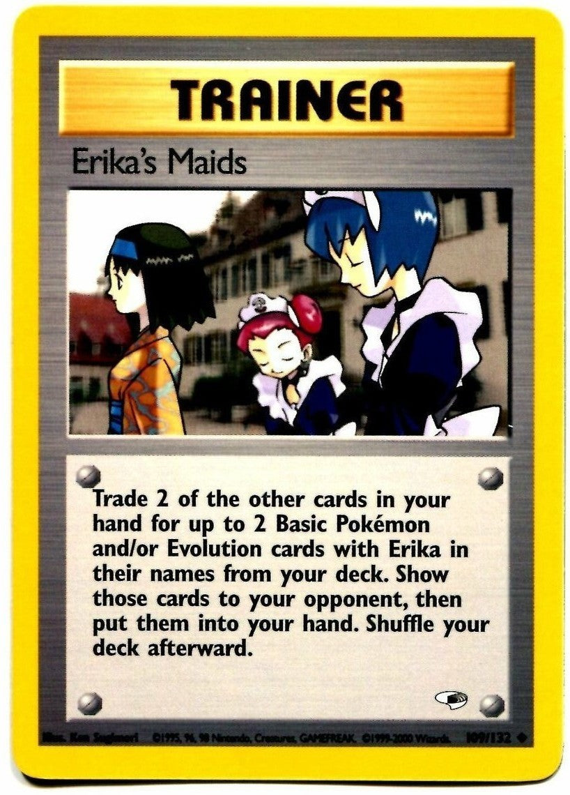 Erika's Maids (109/132) [Gym Heroes Unlimited] | Exor Games Truro