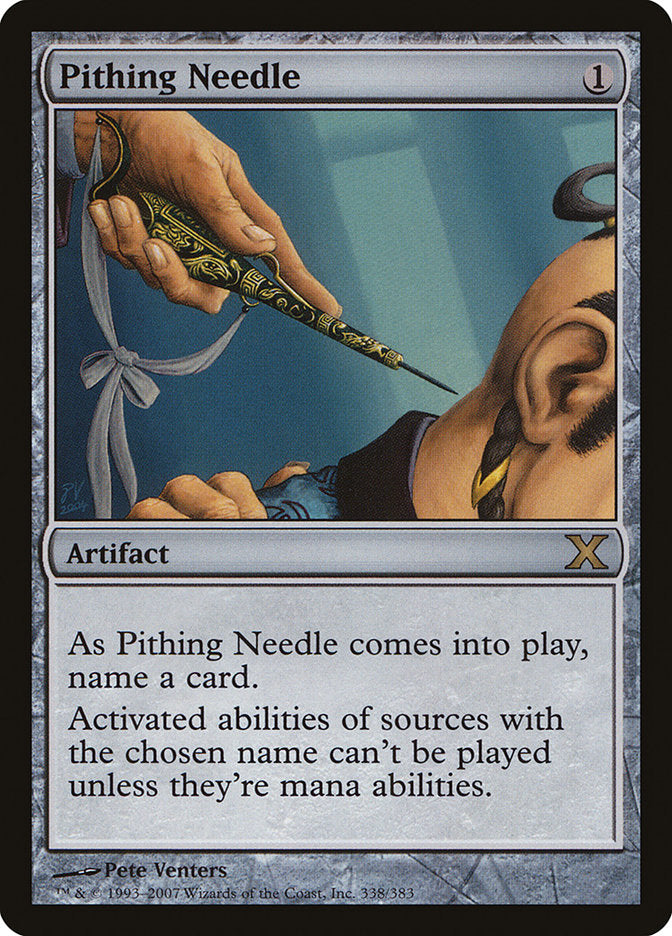 Pithing Needle [Tenth Edition] | Exor Games Truro