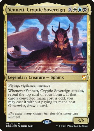 Yennett, Cryptic Sovereign [Commander 2018] | Exor Games Truro