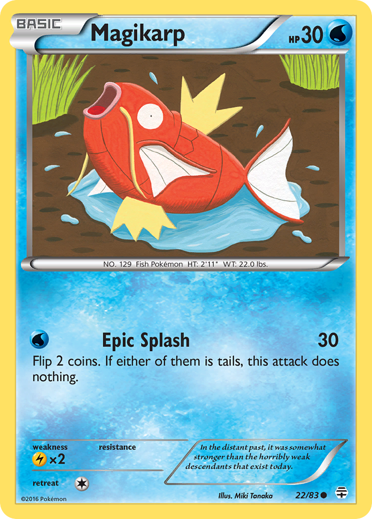 Magikarp (22/83) [XY: Generations] | Exor Games Truro