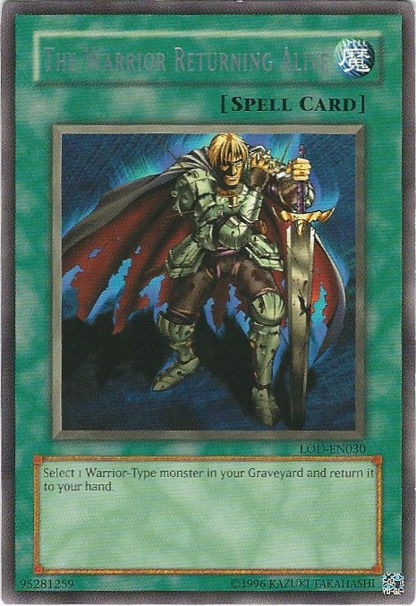 The Warrior Returning Alive [LOD-EN030] Rare | Exor Games Truro