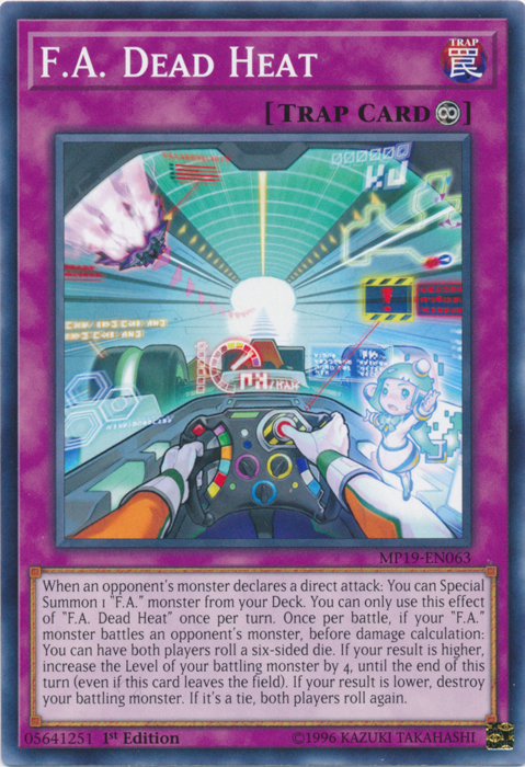 F.A. Dead Heat [MP19-EN063] Common | Exor Games Truro