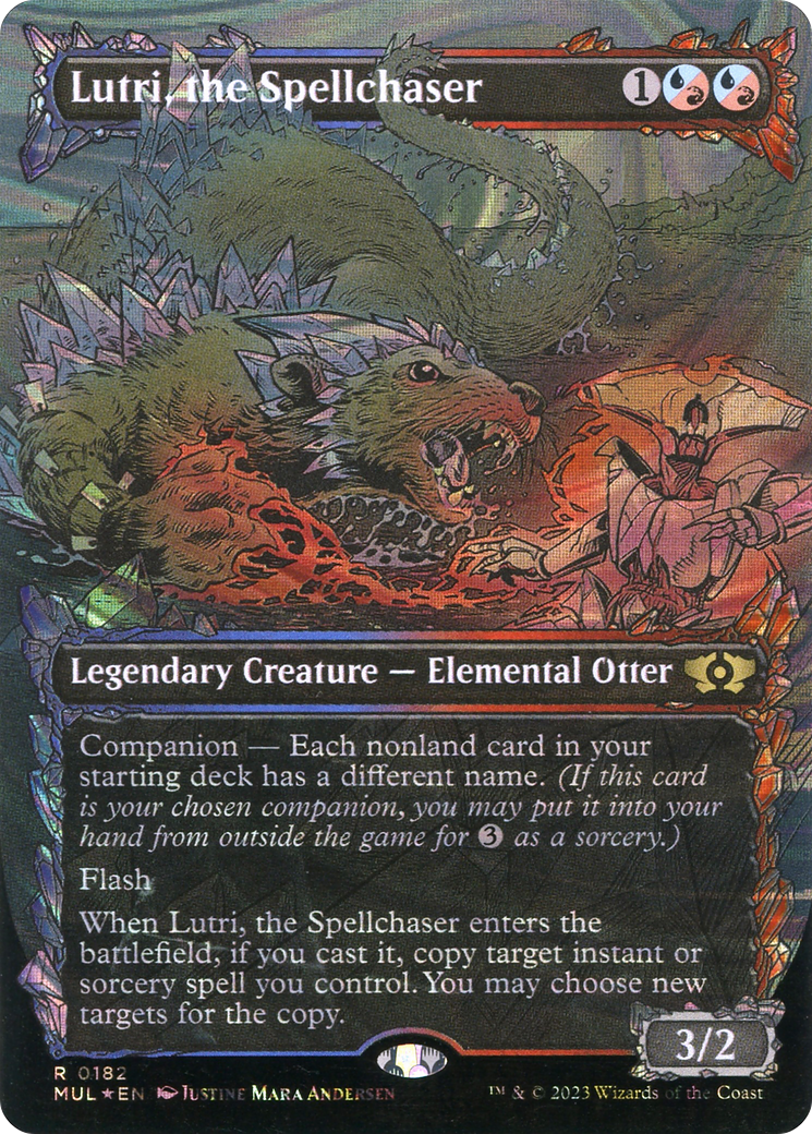 Lutri, the Spellchaser (Halo Foil) [Multiverse Legends] | Exor Games Truro