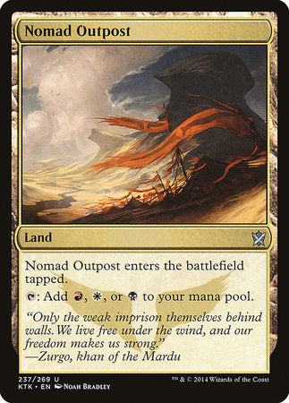 Nomad Outpost [Khans of Tarkir] | Exor Games Truro