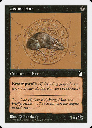 Zodiac Rat [Portal Three Kingdoms] | Exor Games Truro
