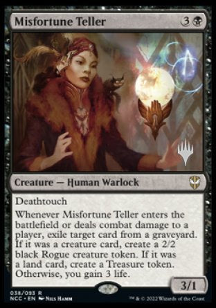 Misfortune Teller (Promo Pack) [Streets of New Capenna Commander Promos] | Exor Games Truro