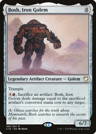 Bosh, Iron Golem [Commander 2018] | Exor Games Truro