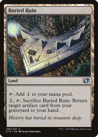 Buried Ruin [Commander 2014] | Exor Games Truro