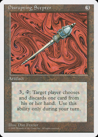 Disrupting Scepter [Fourth Edition] | Exor Games Truro