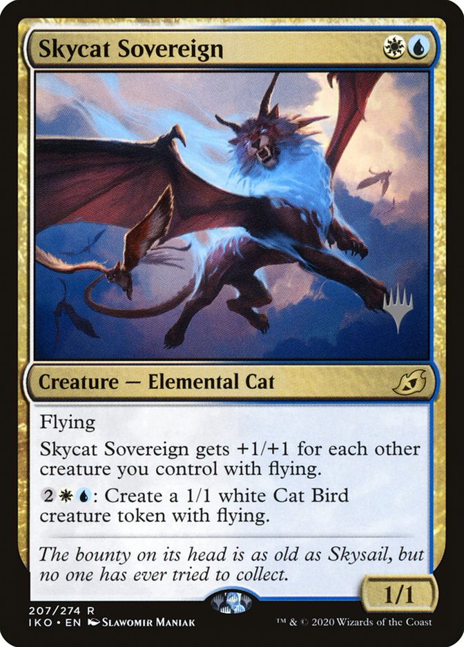 Skycat Sovereign (Promo Pack) [Ikoria: Lair of Behemoths Promos] | Exor Games Truro