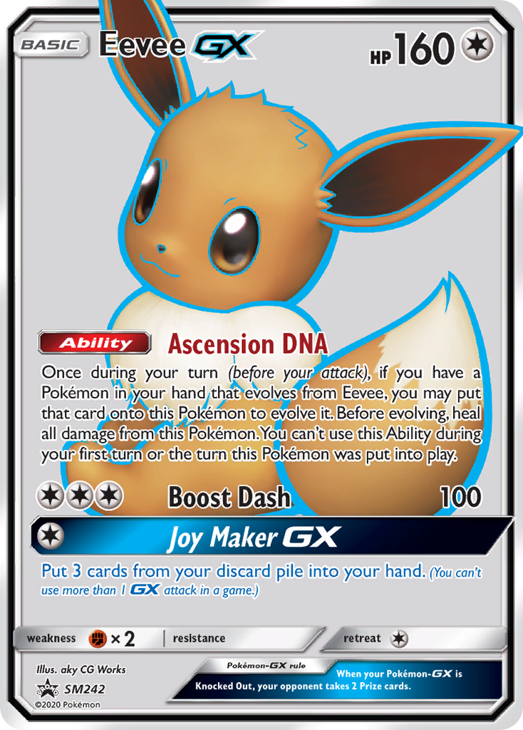 Eevee GX (SM242) [Sun & Moon: Black Star Promos] | Exor Games Truro