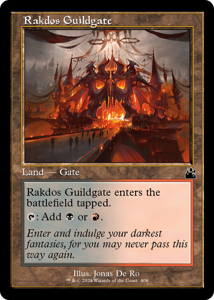 Rakdos Guildgate (Retro Frame) [Ravnica Remastered] | Exor Games Truro