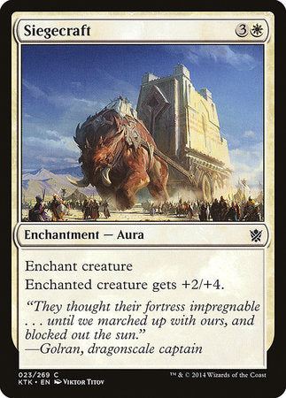Siegecraft [Khans of Tarkir] | Exor Games Truro