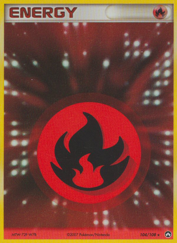 Fire Energy (104/108) [EX: Power Keepers] | Exor Games Truro