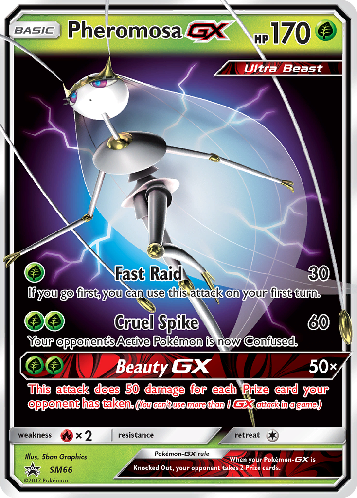 Pheromosa GX (SM66) [Sun & Moon: Black Star Promos] | Exor Games Truro