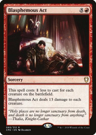 Blasphemous Act [Commander Anthology Volume II] | Exor Games Truro
