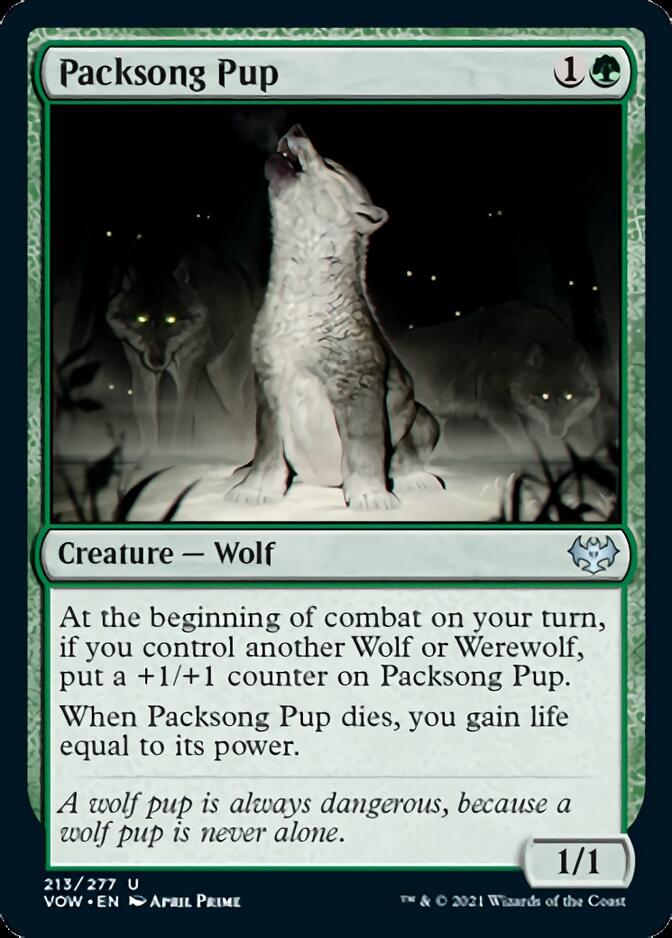 Packsong Pup [Innistrad: Crimson Vow] | Exor Games Truro