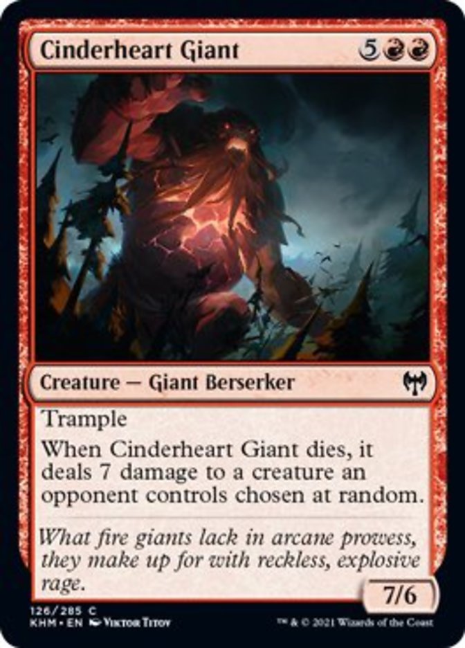 Cinderheart Giant [Kaldheim] | Exor Games Truro