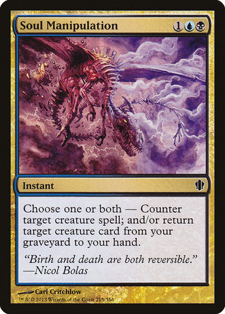 Soul Manipulation [Commander 2013] | Exor Games Truro