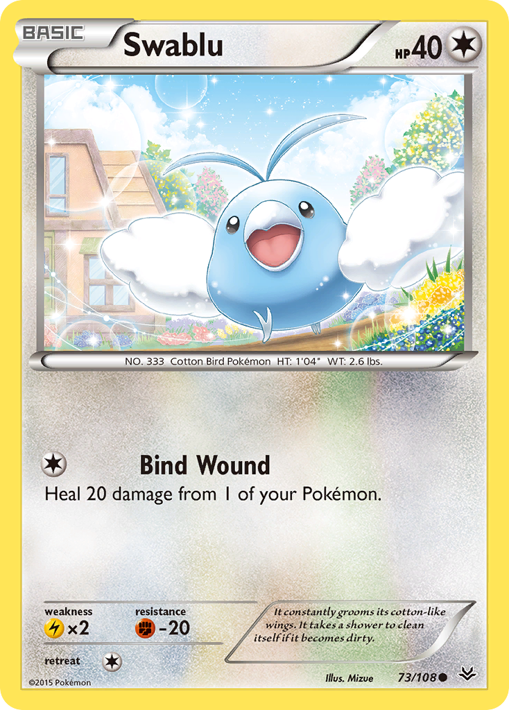 Swablu (73/108) [XY: Roaring Skies] | Exor Games Truro