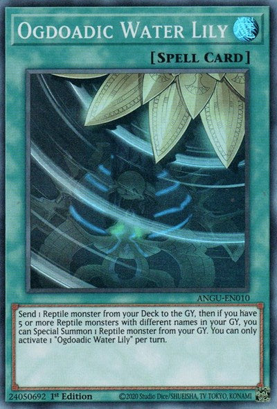 Ogdoadic Water Lily (Super Rare) [ANGU-EN010] Super Rare | Exor Games Truro