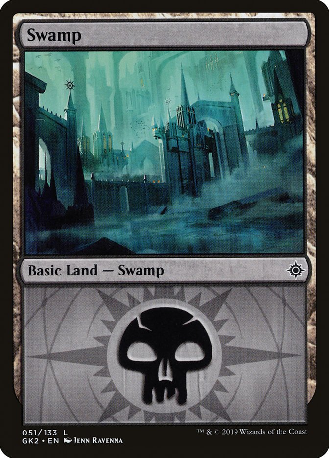 Swamp (51) [Ravnica Allegiance Guild Kit] | Exor Games Truro