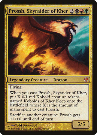 Prossh, Skyraider of Kher [Commander 2013] | Exor Games Truro