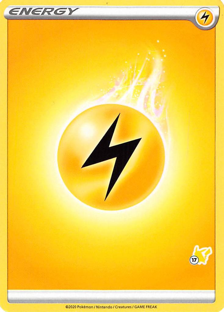 Lightning Energy (Pikachu Stamp #17) [Battle Academy 2022] | Exor Games Truro