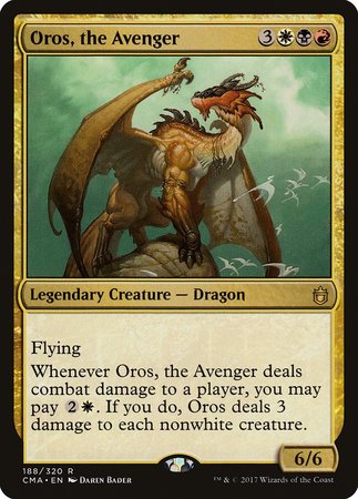 Oros, the Avenger [Commander Anthology] | Exor Games Truro