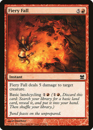 Fiery Fall [Modern Masters] | Exor Games Truro