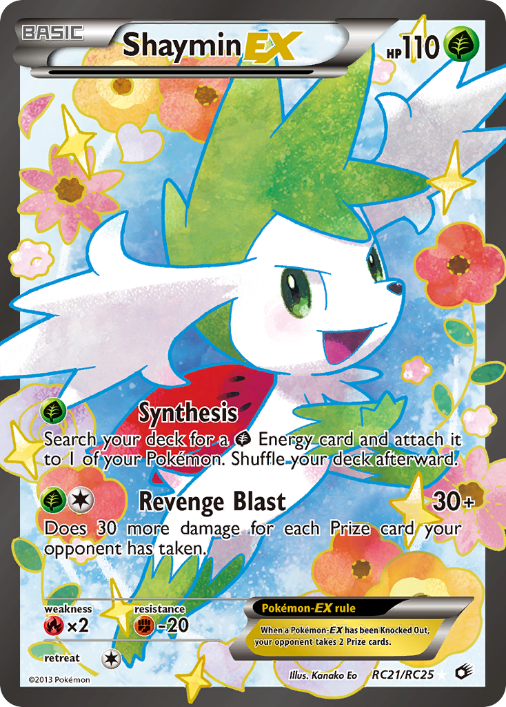 Shaymin EX (RC21/RC25) [Black & White: Legendary Treasures] | Exor Games Truro